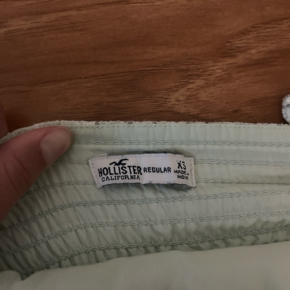 Hollister Green ribbed dress
